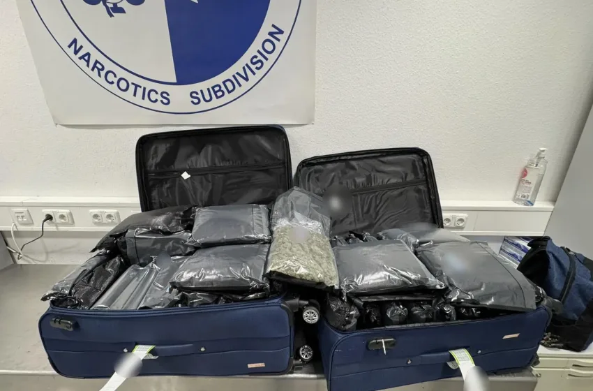  “Ελ.Βενιζέλος”: Οι βαλίτσες για το Μιλάνο είχαν 72 κιλά κάνναβης-Συνελήφθησαν τρεις Αμερικανίδες