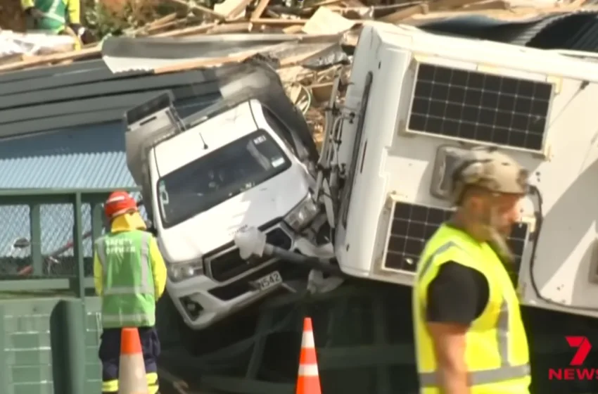  Νέα Ζηλανδία:Έξι αγνοούμενοι, τα δυο παιδιά από τρομακτική κατολίσθηση σε κάμπινγκ(vid)