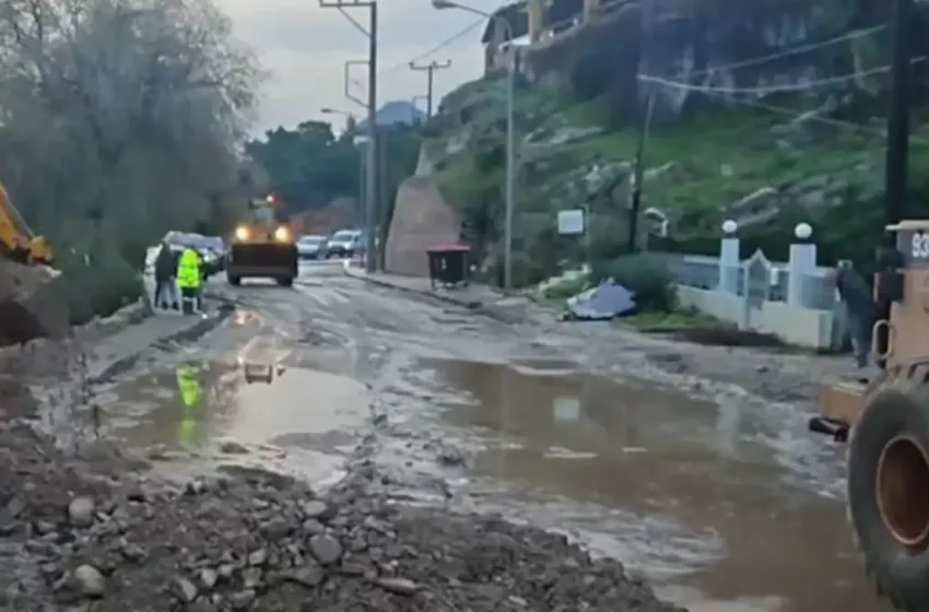  Κακοκαιρία: Σοβαρά προβλήματα στον Ωρωπό