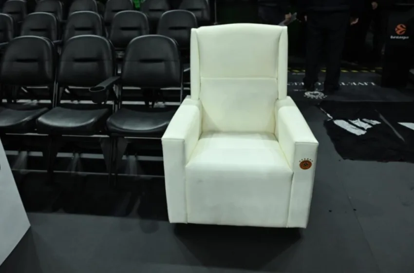  Παρουσία Γιαννακόπουλου το Παναθηναϊκός-Ολυμπιακός- Η πολυθρόνα του στο παρκέ