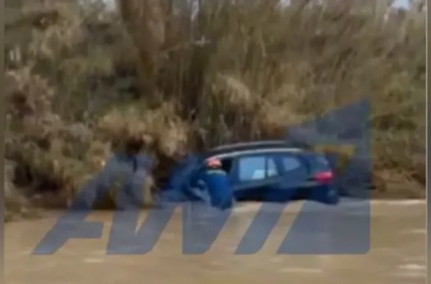  Δραματική διάσωση εγκλωβισμένων οδηγών στο Πικέρμι- Συγκλονιστικό βίντεο