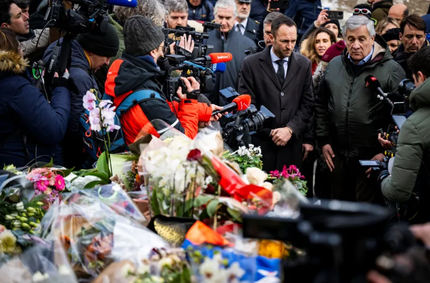  Κραν Μοντανά: Στο σημείο της τραγωδίας ο ιταλός ΥΠΕΞ