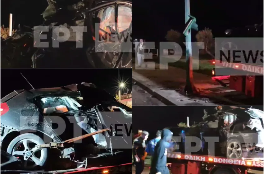  Πάτρα: Σοκαριστικές εικόνες από το φρικτό τροχαίο-Νεκροί ένα αγόρι 19 και ένα κορίτσι 17 ετών
