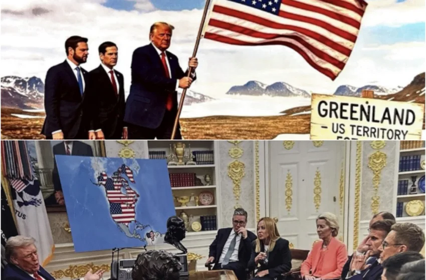  Ο Τραμπ ανέβασε AI φωτογραφίες με την προσάρτηση της Γροιλανδίας-Η ΕΕ συντονίζεται για το Νταβός