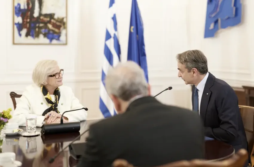  “Ενίσχυση της ελληνογαλλικής αμυντικής συνεργασίας” στο επίκεντρο συνάντησης Μητσοτάκη – Βοτρέν