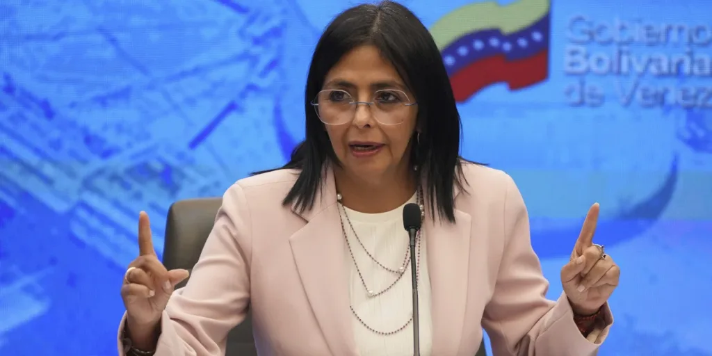 venezouela delcy rodriguez stratos madouro apeiles trump