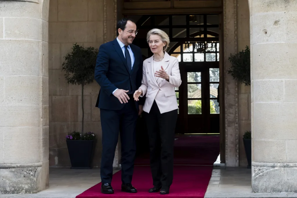 von der leyen xristodoulidis