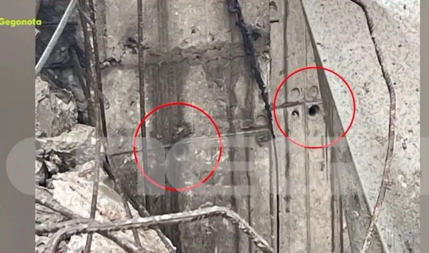  Βιολάντα/Φωτογραφία ντοκουμέντο: Οι τρύπες στο υπόγειο που “πέρασε” το προπάνιο