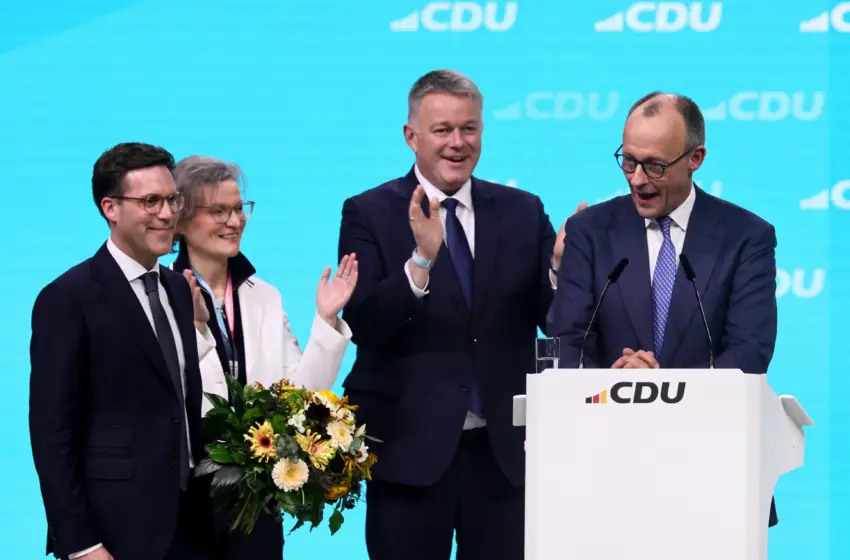  Ο Φρίντριχ Μερτς επανεξελέγη πρόεδρος του CDU