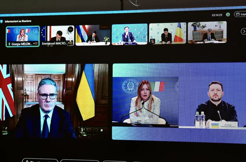  Ουκρανία: Τριάντα ηγέτες που συμμετείχαν σε τηλεδιάσκεψη εξέφρασαν “πλήρη και διαρκή υποστήριξή”