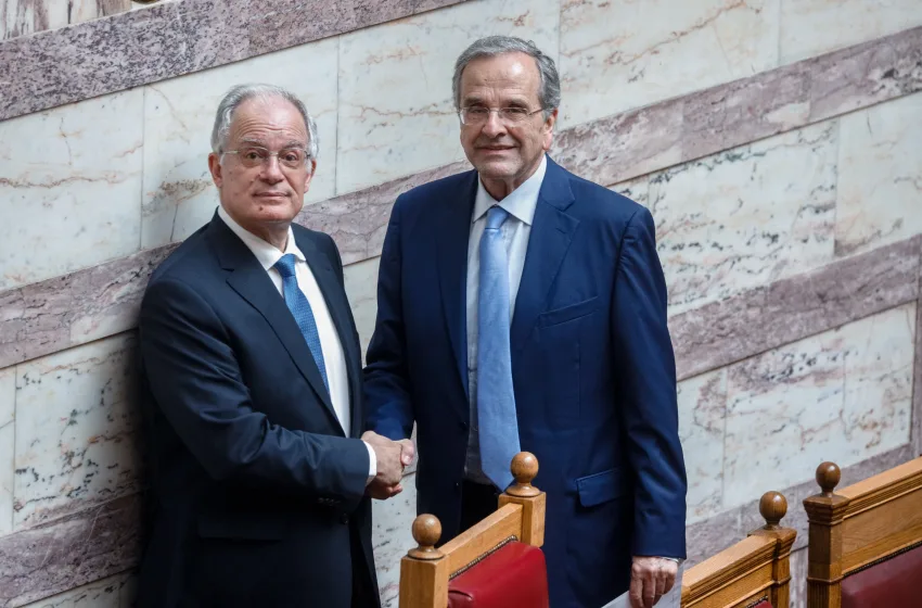  Καρφιά Σαμαρά στον ΠτΔ για τη συνάντηση Μητσοτάκη–Ερντογάν: “Η κυβέρνηση ξεπλένει την Τουρκία”