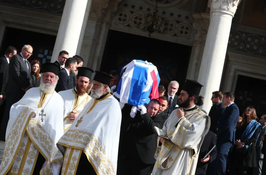  Ύστατο Χαίρε στην Ελένη Γλύκατζη-Αρβελέρ-Μητσοτάκης:”Καλό ταξίδι αγαπημένη μου Ελένη”