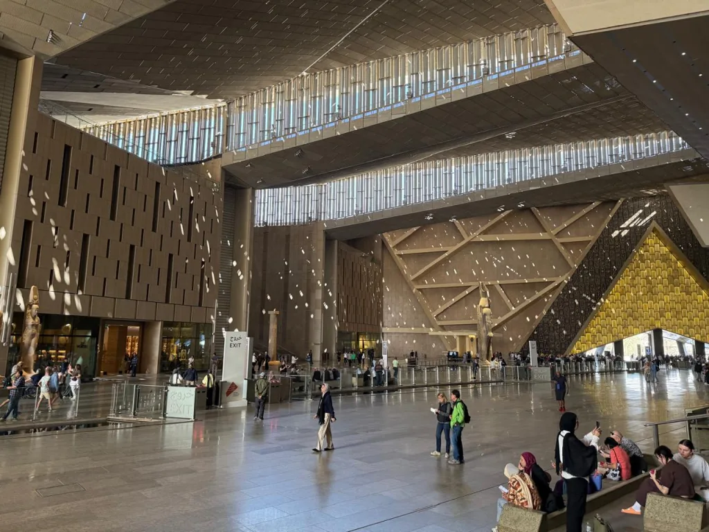 Λίνα Μενδώνη: Νέα δυναμική στην πολιτιστική συνεργασία Ελλάδας – Αιγύπτου 4 Great Egyptian Museum