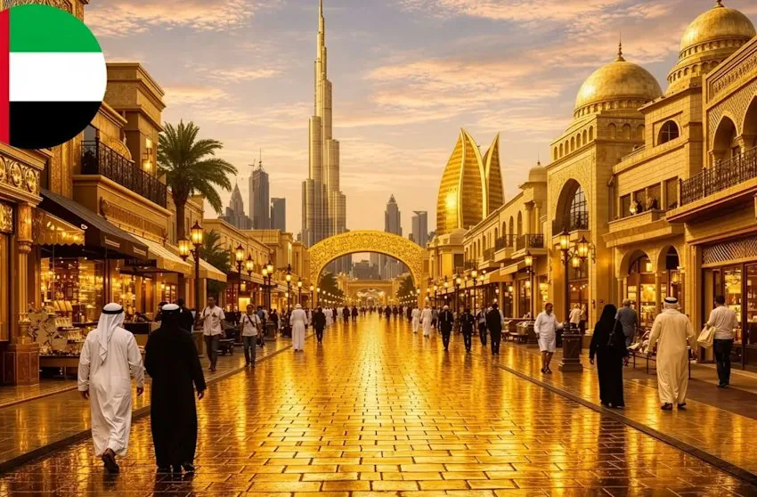  Το Ντουμπάι θα δημιουργήσει έναν δρόμο καλυμμένο με χρυσό