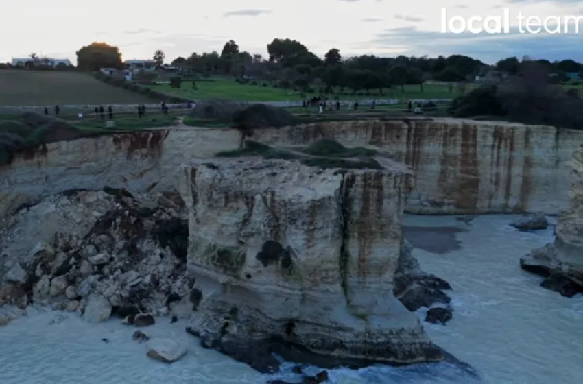  Ιταλία: Κατέρρευσε ανήμερα του Αγίου Βαλεντίνου η “Αψίδα των Εραστών”