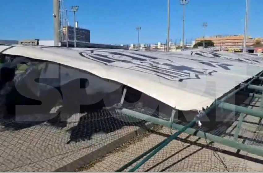  Μπαρτσελόνα:Οι άνεμοι γκρέμισαν τοίχο στο προπονητικό κέντρο