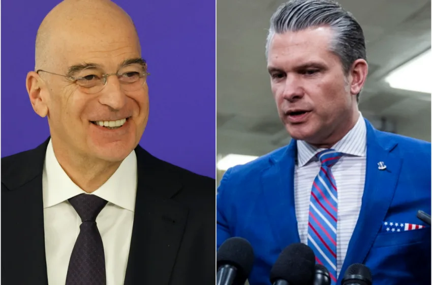  Συνάντηση Δένδια – Χέγκσεθ στο Πεντάγωνο