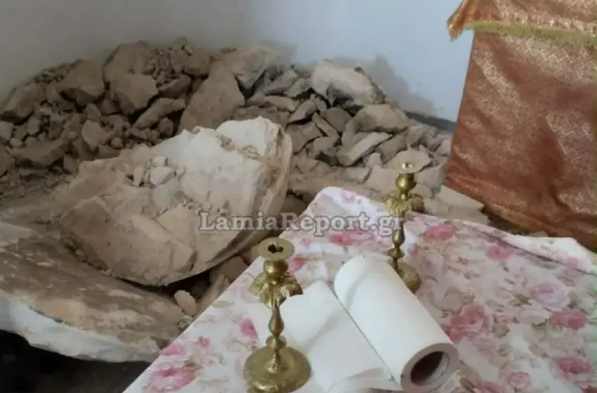  Φθιώτιδα: Βανδάλισαν την Αγία Τράπεζα σε εκκλησία ψάχνοντας  να βρουν λίρες