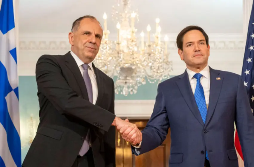  Συνάντηση Γεραπετρίτη-Ρούμπιο στον Λευκό Οίκο: Στην Αθήνα φέτος ο 6ος γύρος Στρατηγικού Διαλόγου