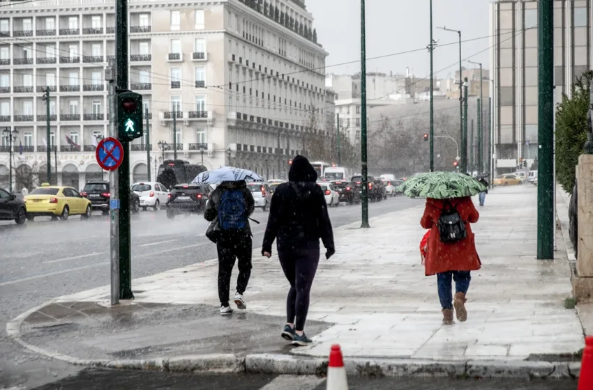  Κακοκαιρία σε δύο κύματα με βροχές και καταιγίδες-Πού χρειάζεται αυξημένη προσοχή