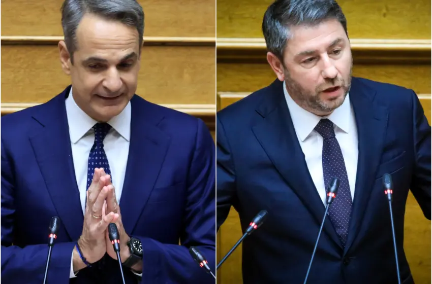  Βουλή: Μετωπική Μητσοτάκη-Ανδρουλάκη για ενέργεια και υποκλοπές