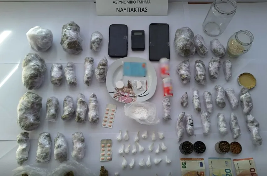  Ναύπακτος: Διακινούσαν ναρκωτικά-Θα έδιναν  και στην πενταήμερη μαθητών-Τρεις συλλήψεις