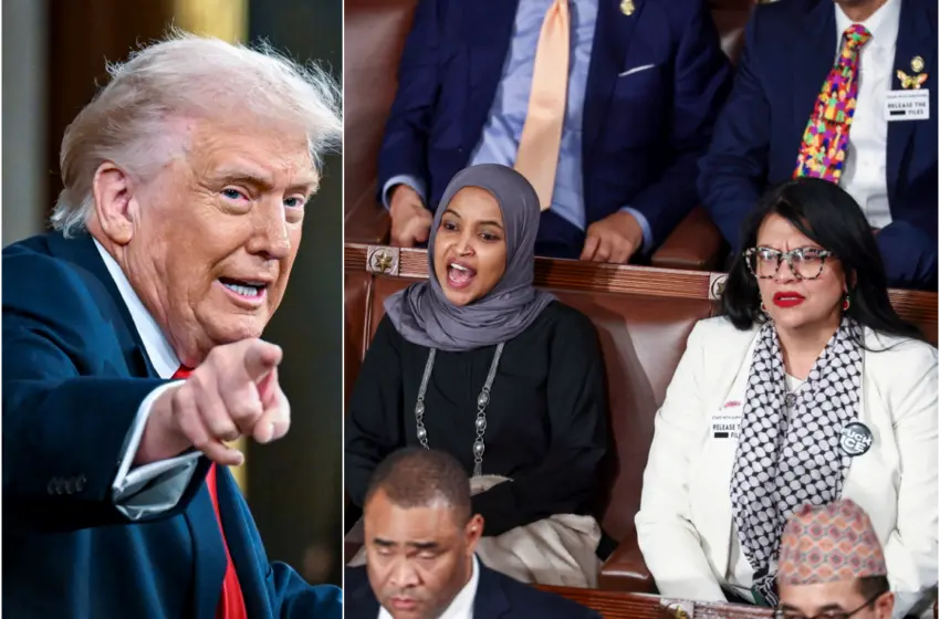  Προσβλητικός Τραμπ στις βουλεύτριες Ομάρ και Τλαΐμπ-“Γυρίστε σπίτια σας μαζί με τον παράφρονα Ντε Νίρο”