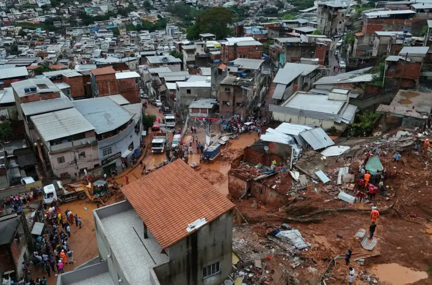  Η Βραζιλία στο έλεος των κατολισθήσεων: 29 νεκροί και δεκάδες αγνοούμενοι μετά τις καταρρακτώδεις βροχές