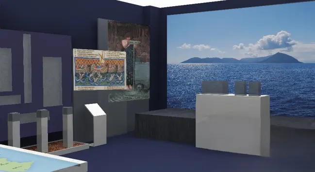 Φωτορεαλιστική απεικόνιση εκθεσιακού χώρου