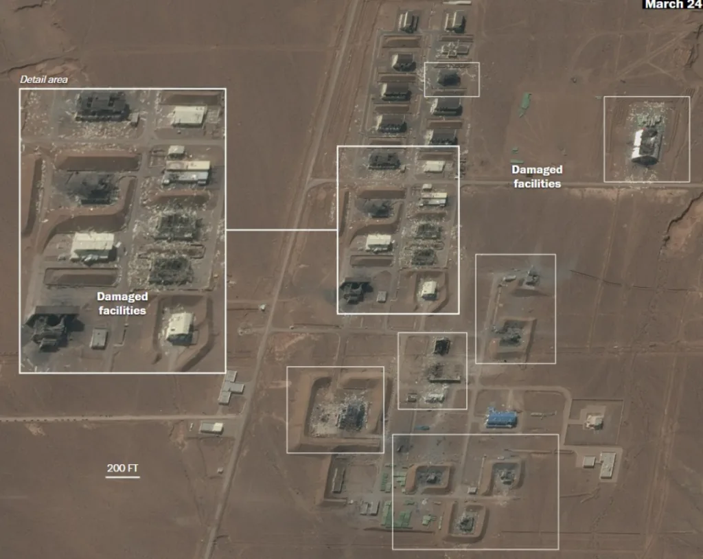 Πόσο έχει πληγεί το πυραυλικό πρόγραμμα του Ιράν; Ειδικοί αναλύουν δορυφορικές εικόνες 6 2 15