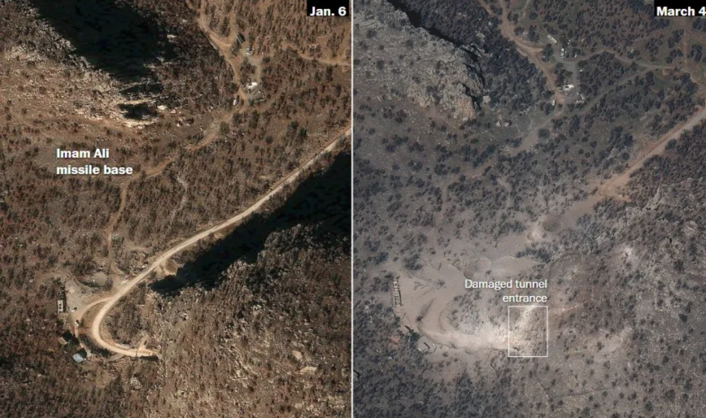 Πόσο έχει πληγεί το πυραυλικό πρόγραμμα του Ιράν; Ειδικοί αναλύουν δορυφορικές εικόνες 8 4 4