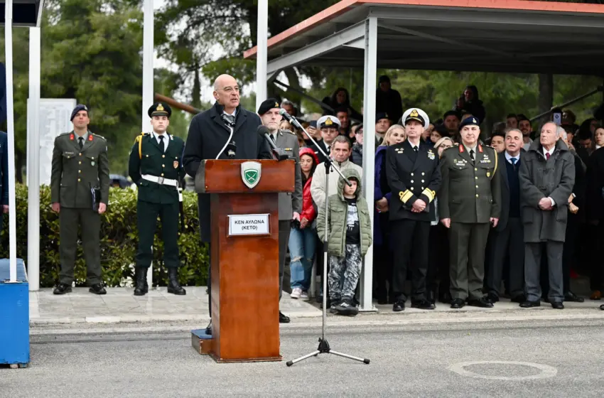  Δένδιας από τον Αυλώνα: Είμαστε στο πρώτο σημαντικό βήμα μιας μεγάλης αλλαγής
