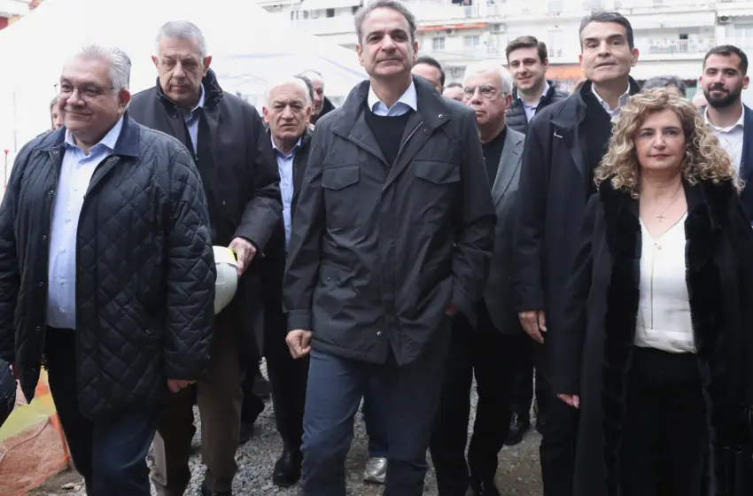  Μητσοτάκης:Επισκέφθηκε τα εργοτάξια δύο υπό ανέγερση σχολείων στη Θεσσαλονίκη