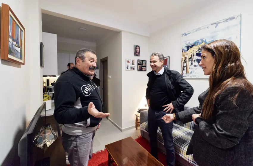  Μητσοτάκης για κοινωνική στέγη: Στηρίζουμε τους πολίτες να ξανασταθούν στα πόδια τους