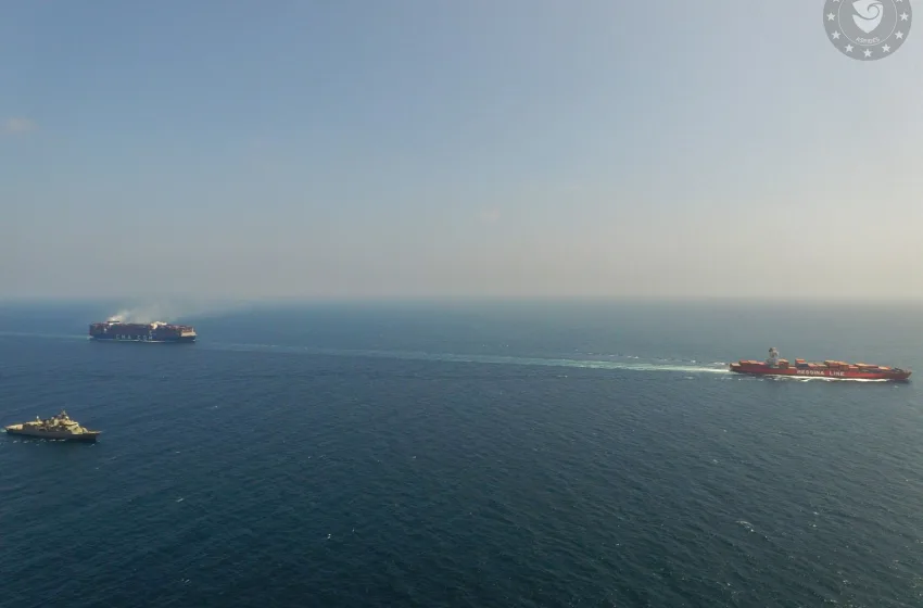  Φρεγάτα “Ύδρα”: “Προστάτιδα” σε εμπορικά πλοία στο πλαίσιο της επιχείρησης Ασπίδες