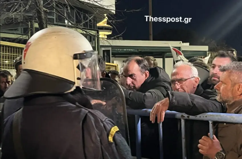  Ένταση στην Agrotica μεταξύ αγροτών και αστυνομικών δυνάμεων (vid)