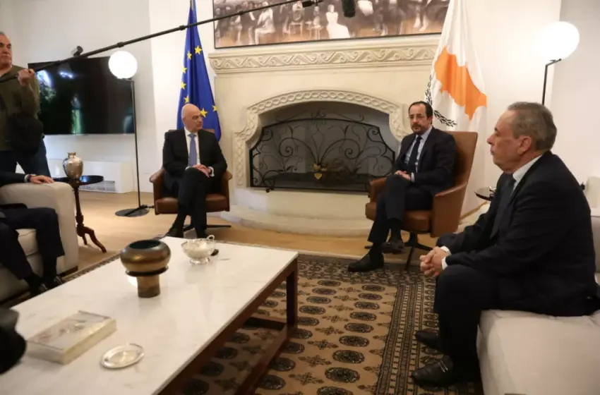  Κύπρος: Συνάντηση Δένδια-Χριστοδουλίδη- “Είμαστε απολύτως στη διάθεση σας”-Φρεγάτες, F-16 και Patriot στην Κάρπαθο