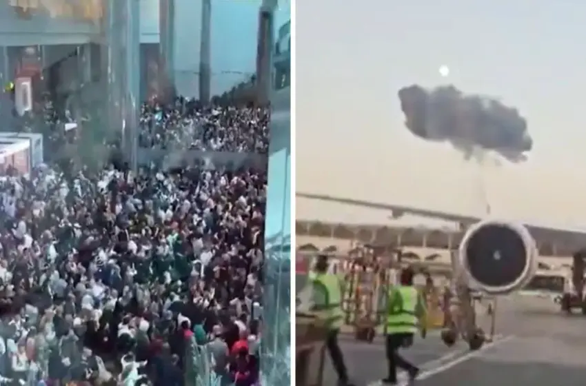  Ντουμπάι: Τρόμος στο αεροδρόμιο μετά από ιρανική επίθεση- Τουλάχιστον 4 τραυματίες (vid)