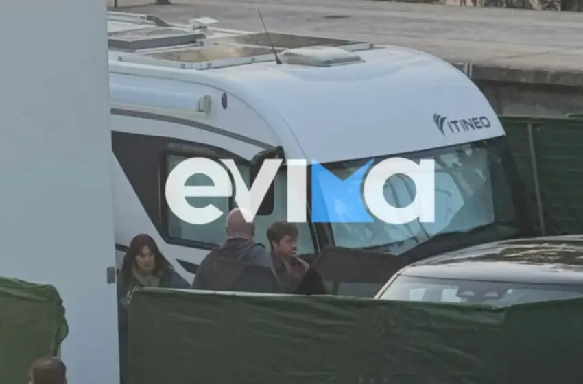  Οι πρώτες φωτογραφίες από τα γυρίσματα του Μπραντ Πιτ στη Χαλκίδα