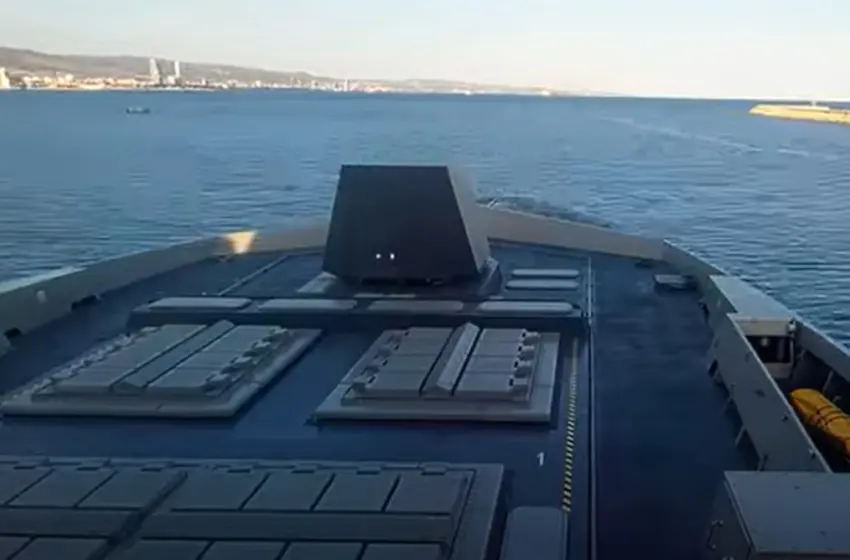  Κύπρος: Εντυπωσιακό βίντεο από τον απόπλου της φρεγάτας Κίμων