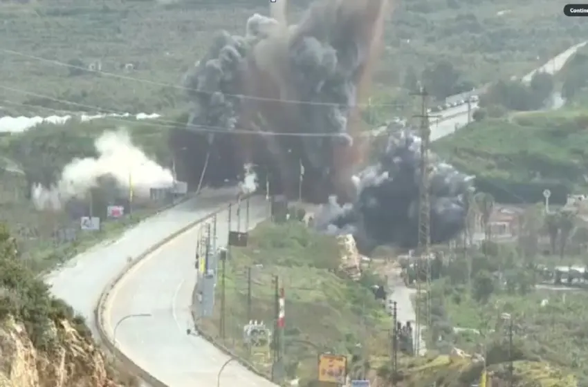  Το Ισραήλ βομβάρδισε γέφυρα-κλειδί  στο Λίβανο