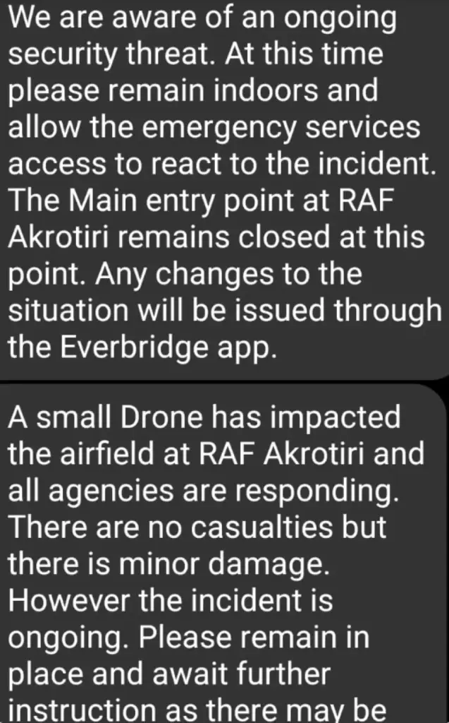 Κύπρος: Επίθεση από ιρανικό Drone στη βάση Ακρωτηρίου-Πληροφορίες για αναχαίτιση δεύτερου-Χριστοδουλίδης: Δεν μετέχουμε σε επιχειρήσεις 2 image 2