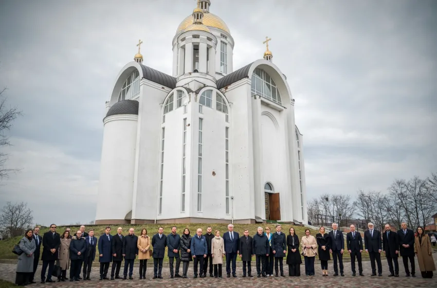  Ουκρανία: Στο Κίεβο η Κάλας και ΥΠΕΞ της ΕΕ για να τιμήσουν την επέτειο της σφαγής στην Μπούτσα