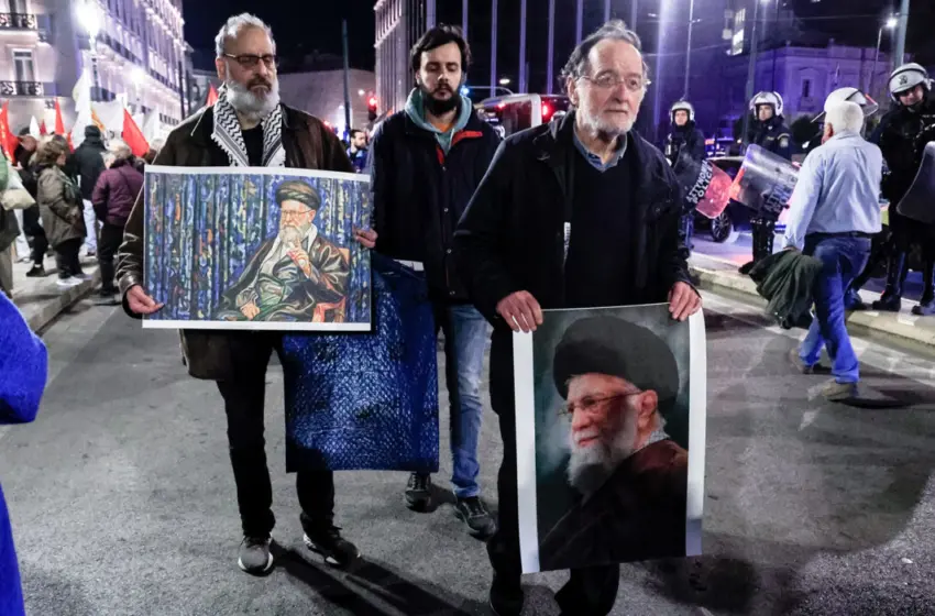  Αντιδρά ο φωτορεπόρτερ της Eurokinissi για την φωτογραφία με τον Λαφαζάνη να κρατά πορτρέτο του Χαμενεϊ!