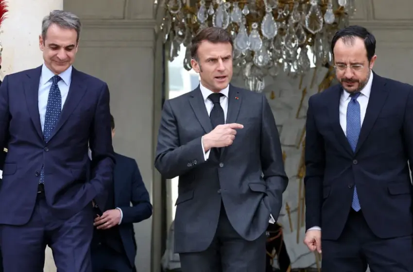  Μητσοτάκης και Μακρόν στην Κύπρο για συνάντηση με Χριστοδουλίδη-Ευρωπαϊκή “ασπίδα” στη Μεγαλόνησο