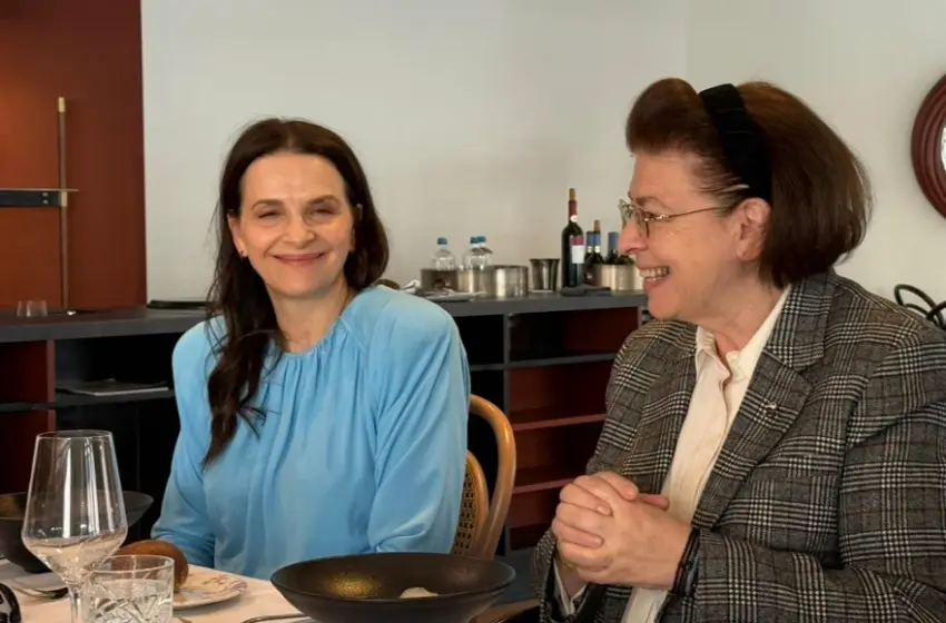  Με τη Ζιλιέτ Μπινός συναντήθηκε η Λίνα Μενδώνη