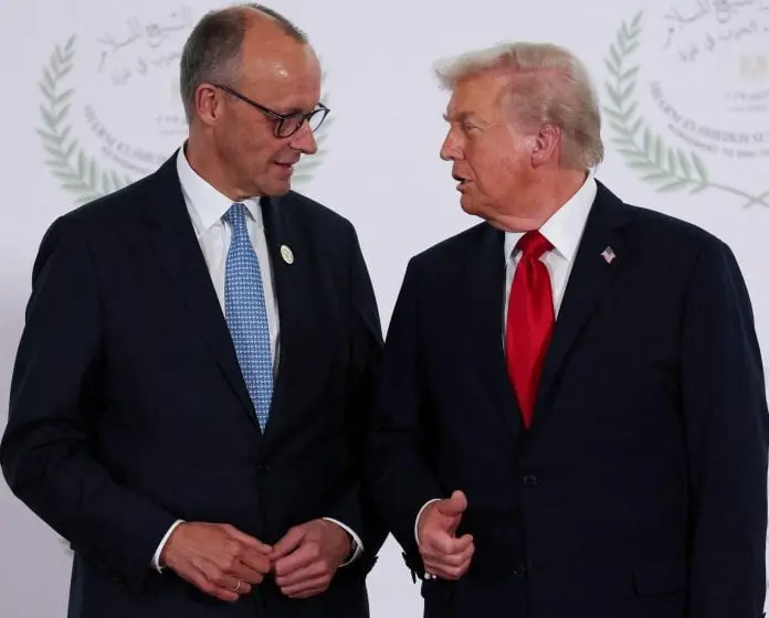  Τηλεφωνική συνομιλία Μερτς με τον Τραμπ για την εκεχειρία με το Ιράν