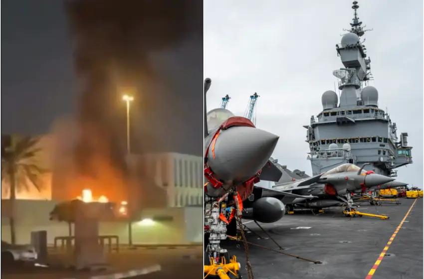  Μέση Ανατολή: Χτύπημα στο αμερικανικό προξενείο στο Ντουμπάι-Γαλλική φρεγάτα στην Κύπρο, αεροπλανοφόρο στη Μεσόγειο