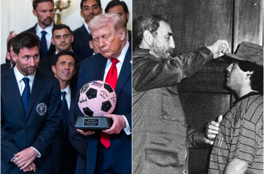  Ο Μέσι με Τραμπ, ο Μαραντόνα με Κάστρο-Όταν το ποδόσφαιρο παίρνει θέση στην πολιτική