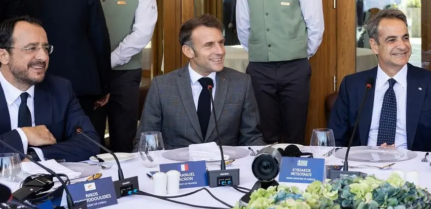  Στην Κύπρο ο Μητσοτάκης με τον Μακρόν τη Δευτέρα-Συνάντηση με Χριστοδουλίδη